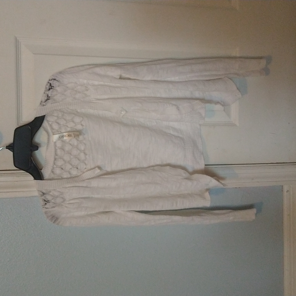 White sweater